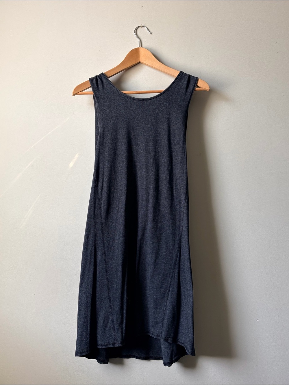 Lululemon Heather Grey Jersey Tank Dress